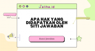 Apa hak yang didapatkan oleh siti jawaban