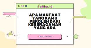 Apa manfaat yang kamu peroleh dari keberagaman yang ada