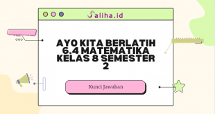 Ayo kita berlatih 6.4 matematika kelas 8 semester 2