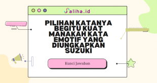 Pilihan katanya begitu kuat manakah kata emotif yang diungkapkan suzuki