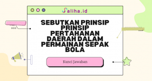 Sebutkan prinsip prinsip pertahanan daerah dalam permainan sepak bola