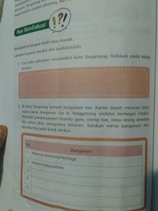 Cari tahu pekerjaan masyarakat kota tangerang.Tuliskan pada kotak berikut.