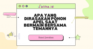 Apa yang dirasakan pohon apel saat bermain bersama temannya