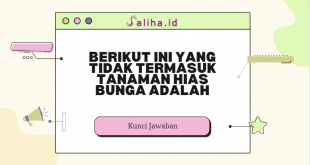 Berikut ini yang tidak termasuk tanaman hias bunga adalah