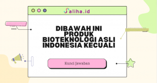 Dibawah ini produk bioteknologi asli indonesia kecuali