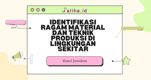 Identifikasi ragam material dan teknik produksi di lingkungan sekitar