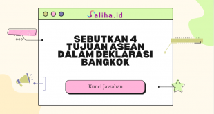 Sebutkan 4 tujuan asean dalam deklarasi bangkok