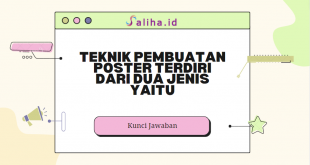 Teknik pembuatan poster terdiri dari dua jenis yaitu