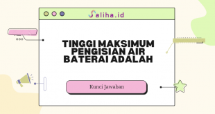 Tinggi maksimum pengisian air baterai adalah