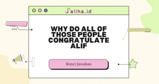 Why do all of those people congratulate alif