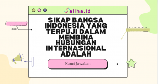 Sikap bangsa indonesia yang terpuji dalam membina hubungan internasional adalah