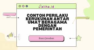 Contoh perilaku kerukunan antar umat beragama dengan pemerintah