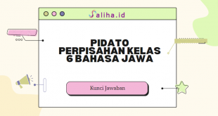 Pidato perpisahan kelas 6 bahasa jawa