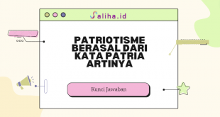 patriotisme berasal dari kata patria artinya